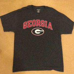 UGA University of Georgia Gray T-shirt